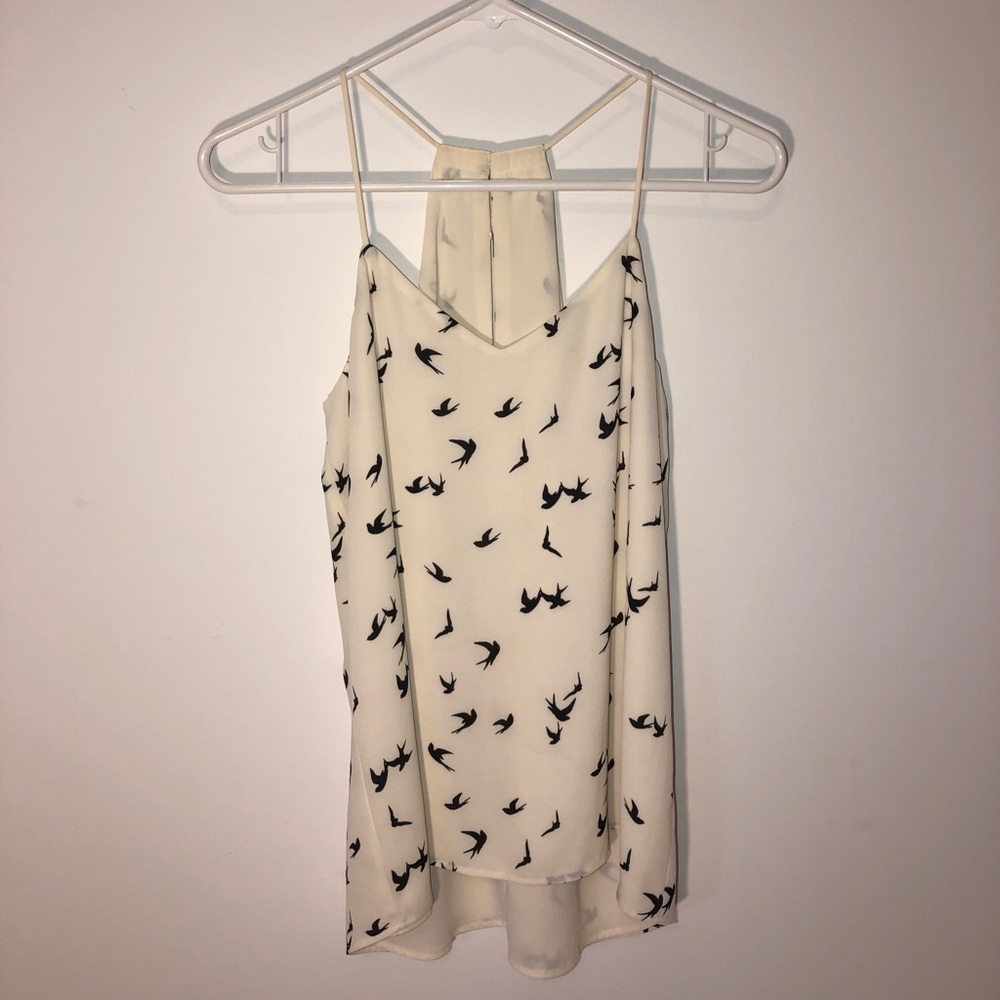 Cream blouse